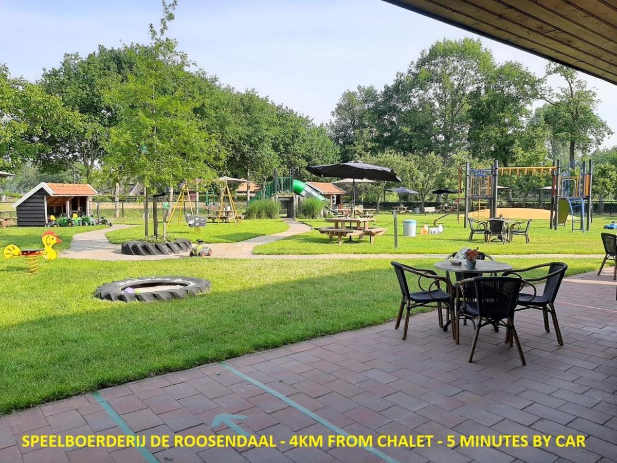 Sfeervol Chalet Op De Veluwe プッテン エクステリア 写真
