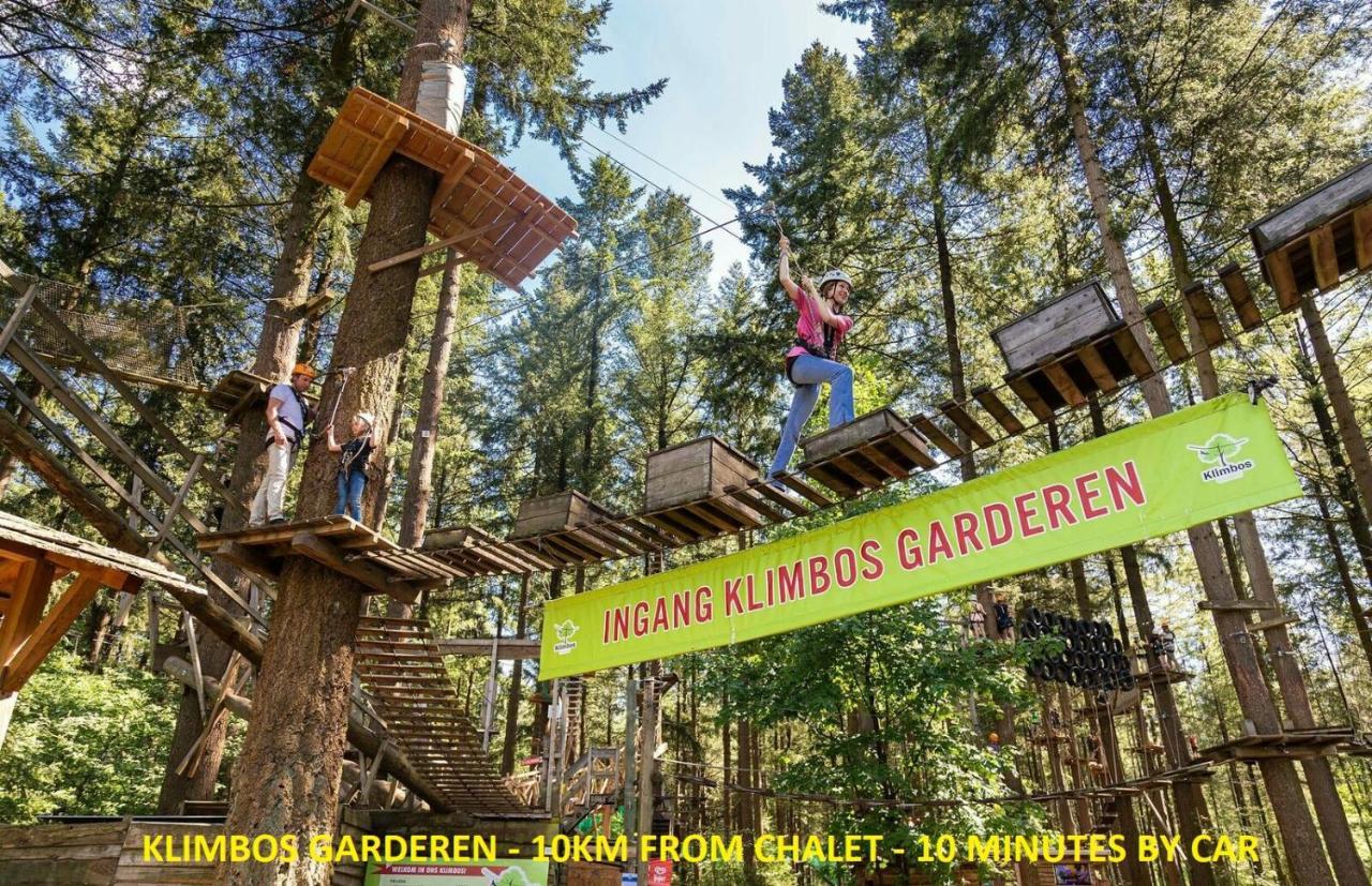 Sfeervol Chalet Op De Veluwe プッテン エクステリア 写真